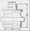 FIRST LINE FCB6263 Bellow, driveshaft